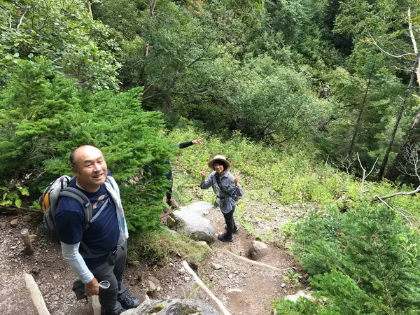 途中なかなかの段差あり