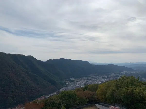 山頂からの景色