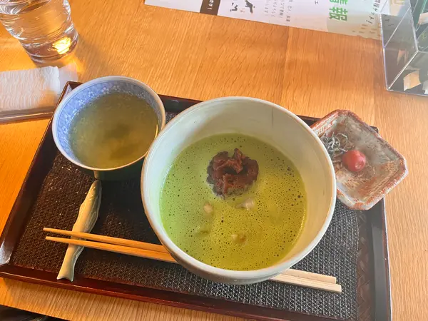 抹茶ぜんざい