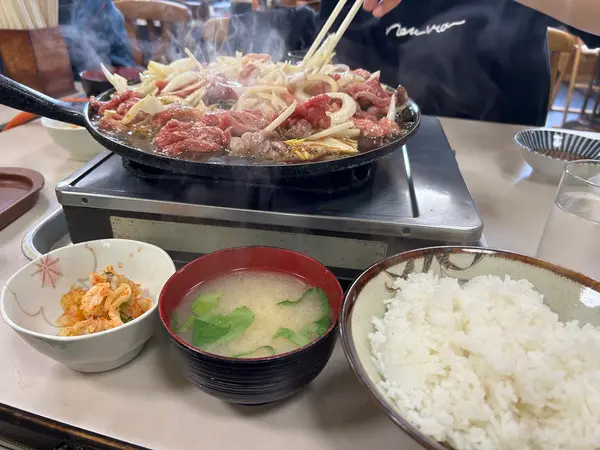 バラ焼き定食🍚