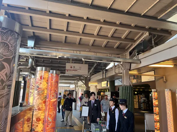 嵐電嵐山駅