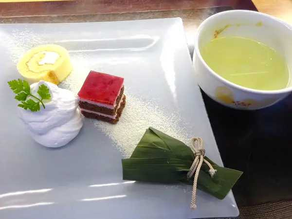 ランチのデザートです。
