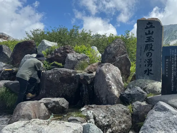 そのまま飲める湧水