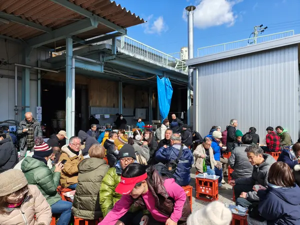 試飲会場は大盛況
