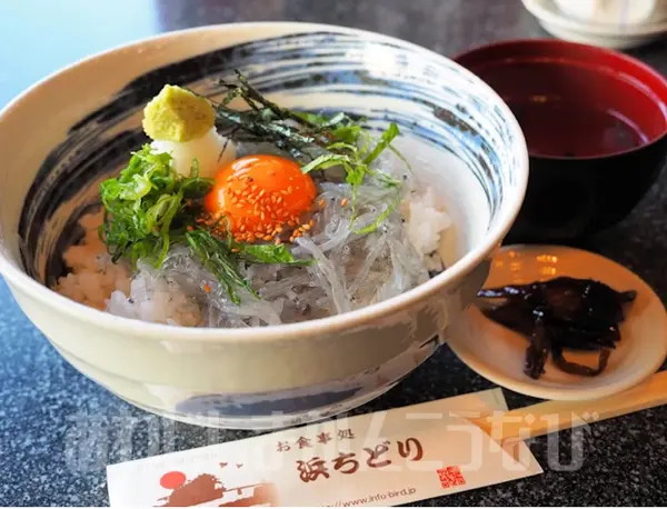 島の生しらす丼