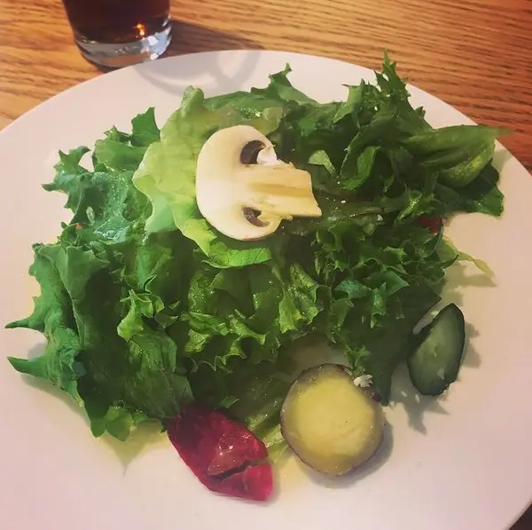 有機野菜のグリーサラダ