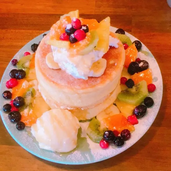 季節のパンケーキも人気！