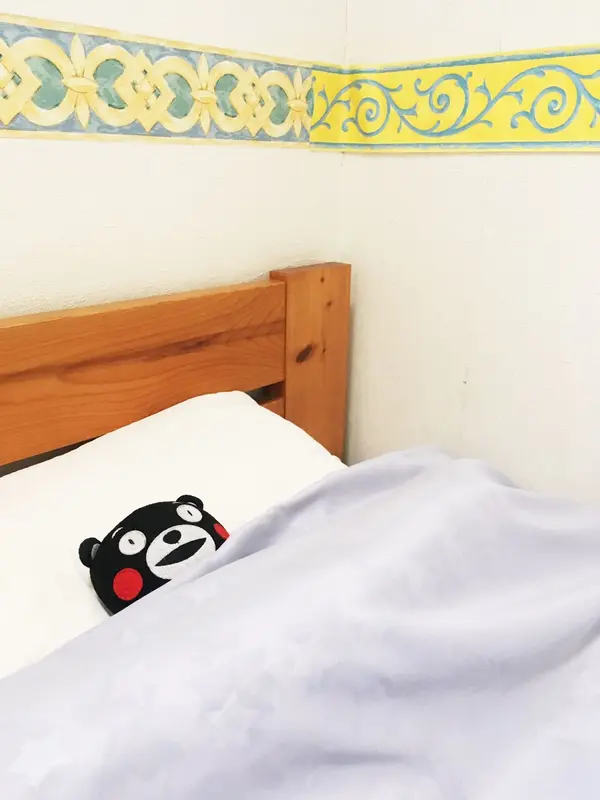 ベッドでゆっくりおやすみできるモン☆