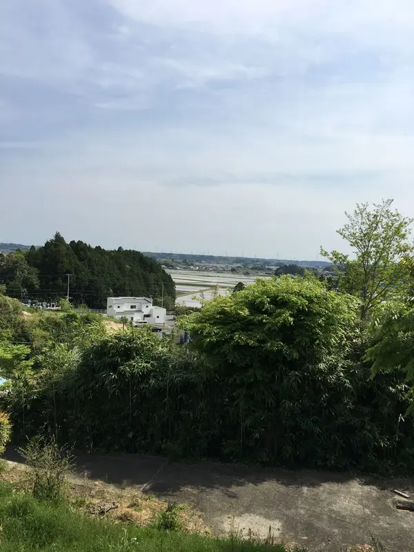 城跡から見た風景