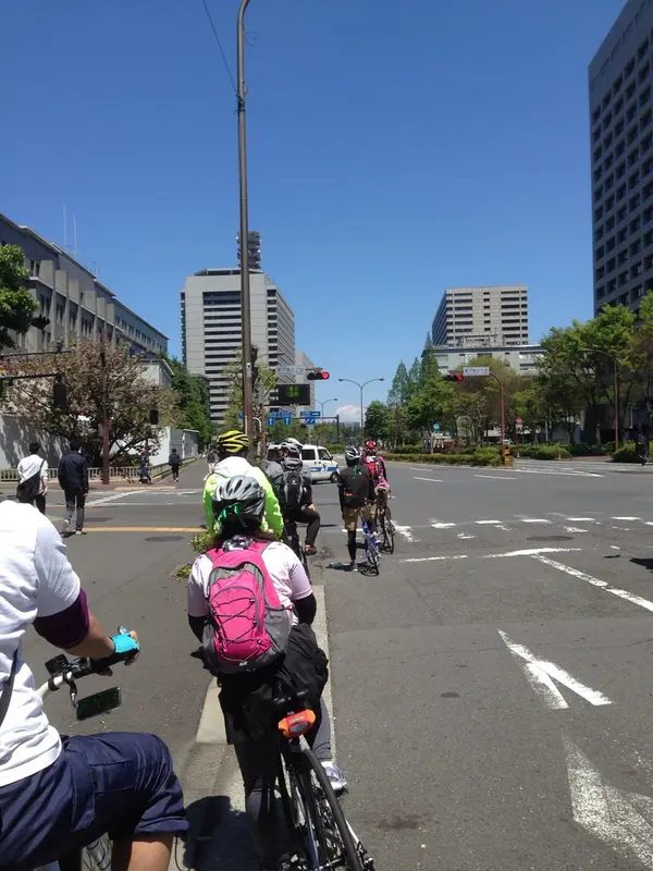 桜田門の手前 霞ヶ関