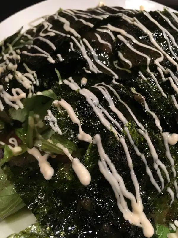 韓国海苔サラダ！