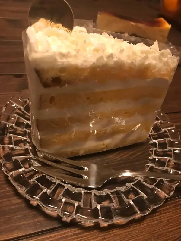 レモンのショートケーキ