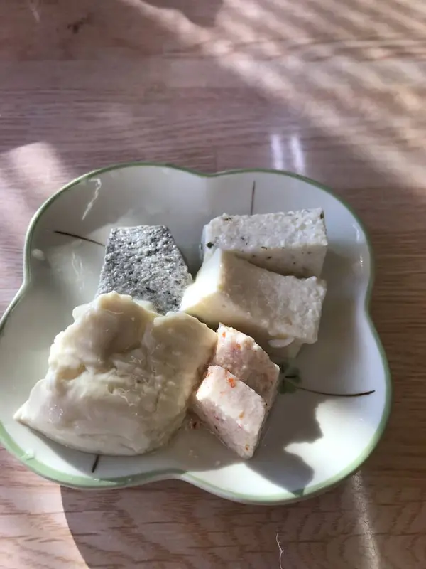 5種類のお豆腐