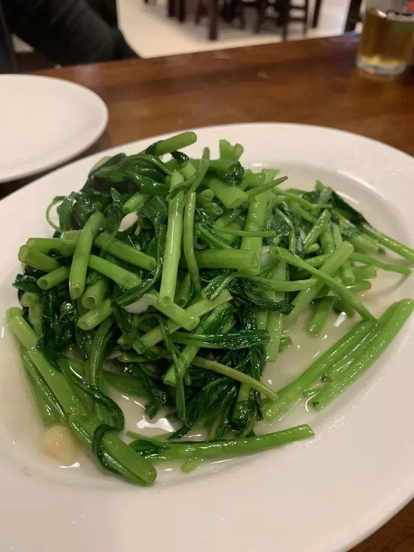青菜(空芯菜)の炒め