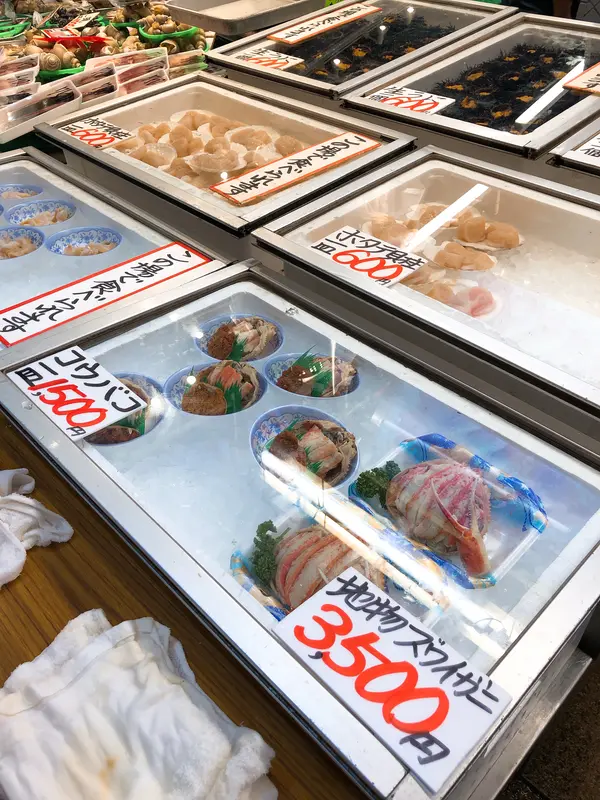 市場の様子