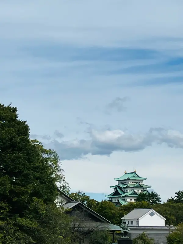 四日道から歩いて名古屋城へ