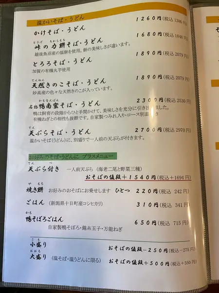 スポット内のおすすめ