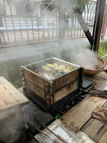 温泉蒸し