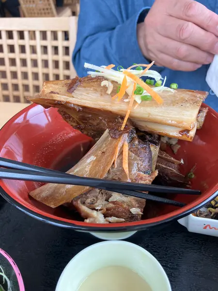 マグロあら煮定食