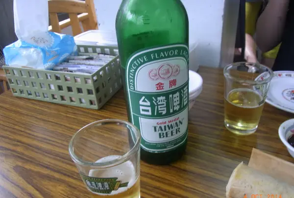 風呂上がりの台湾ビール♡