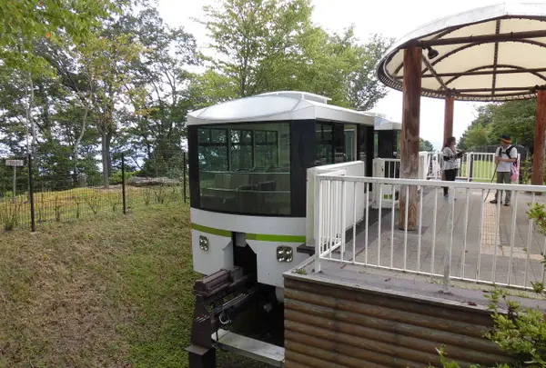 森林学習軌道（ミニモノレール）山頂駅