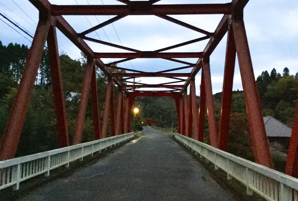 養老渓谷にかかる橋の写真・動画_image_206092
