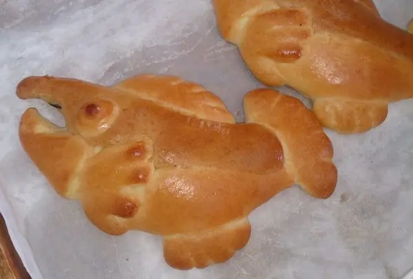 鮭のパン？