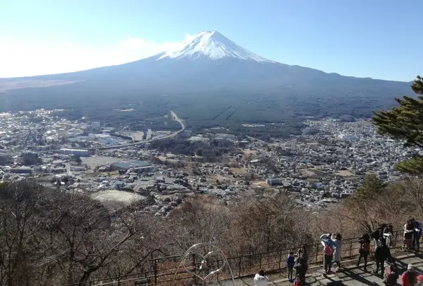 雄大な富士山