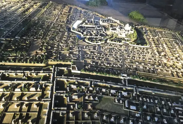 姫路の城下町の模型