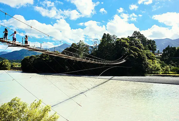 塩郷の吊り橋