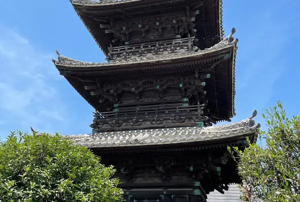 龍原寺三重塔