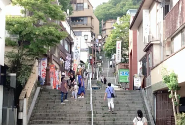伊香保温泉の石段街の写真・動画_image_1435016