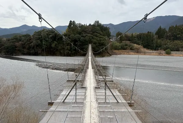 塩郷の吊り橋