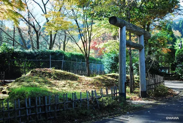 新田塚 新田神社を経由する古道