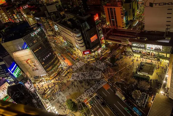 渋谷スクランブル交差点