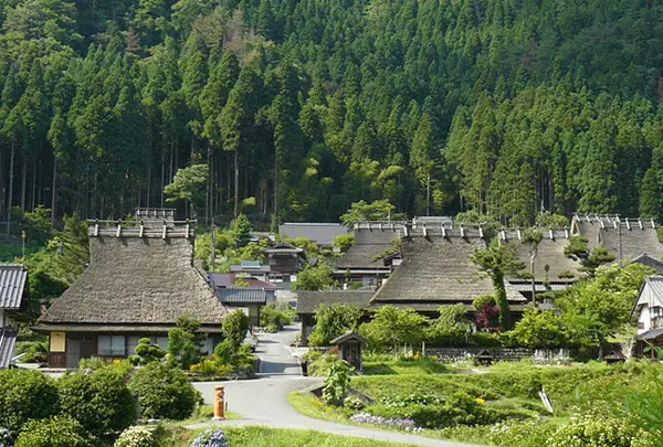 Miyama's thatched village (kayabuki-no-sato)
