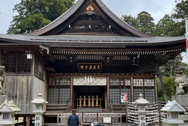 田村神社 拝殿