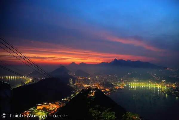 ポンジアスーカルの夜景