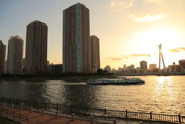 隅田川沿いの景色