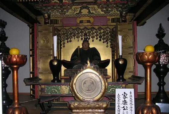 徳川家康公の木像