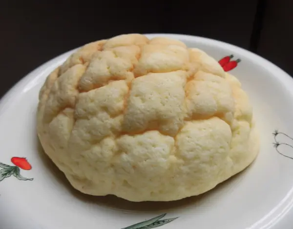 円形のメロンパン