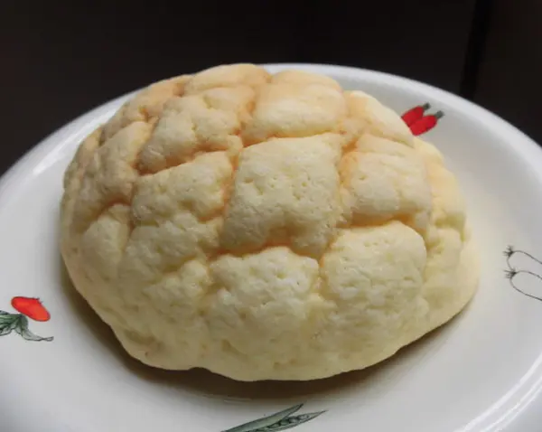 円形のメロンパン