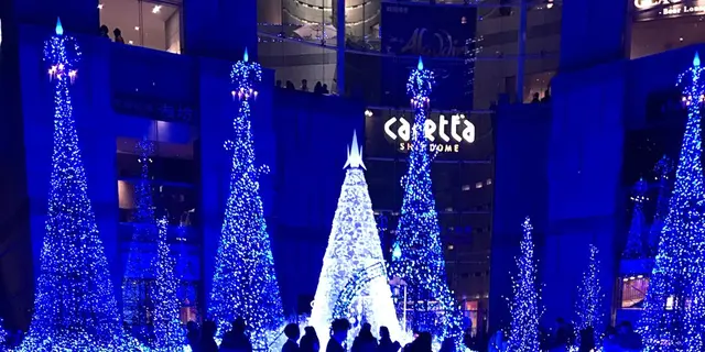 【汐留】イルミネーションからの東京湾の夜景で乾杯🍸