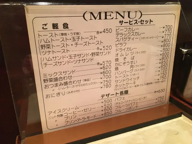 喫茶 ニット