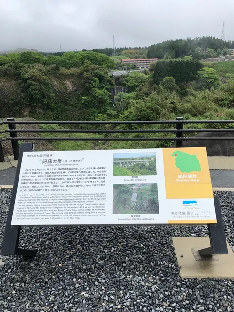 南阿蘇村震災遺構 数鹿流崩れ跡