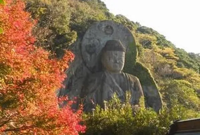 鋸山で紅葉を満喫！