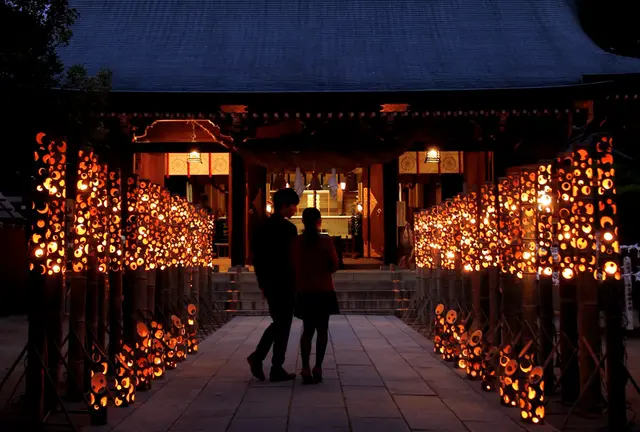 【終了】秋の夜長は菊池温泉の竹灯り「ほの宵まつり」で幻想的な一夜を♪