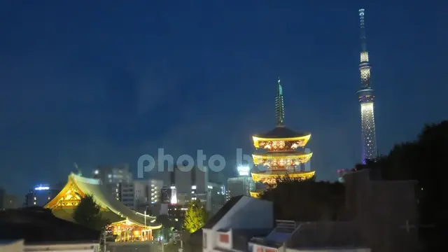 【東京都】浅草の御朱印と夜の浅草寺