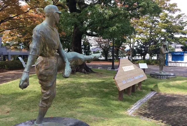 日米野球の元祖！草薙球場は沢村英治伝説の野球場です！