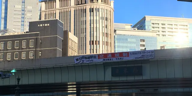 日本橋とそこに鎮座する麒麟